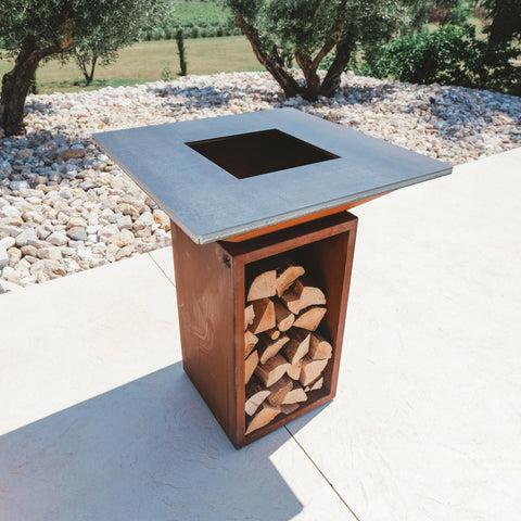 BRASERO B80-S CORTEN