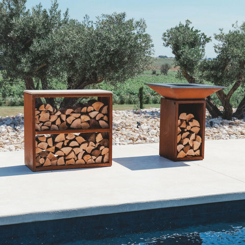BRASERO B80-S CORTEN