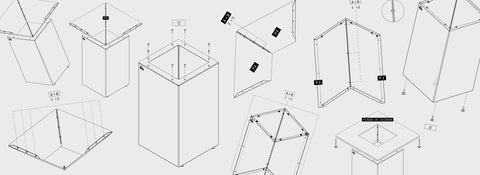 Kibrule brasero B65 kit montage simple et facile