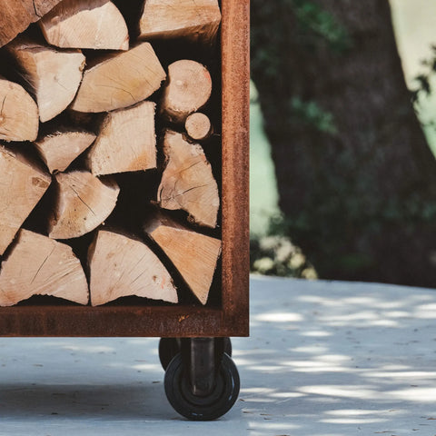 Kibrule brasero en acier corten pour professionnels