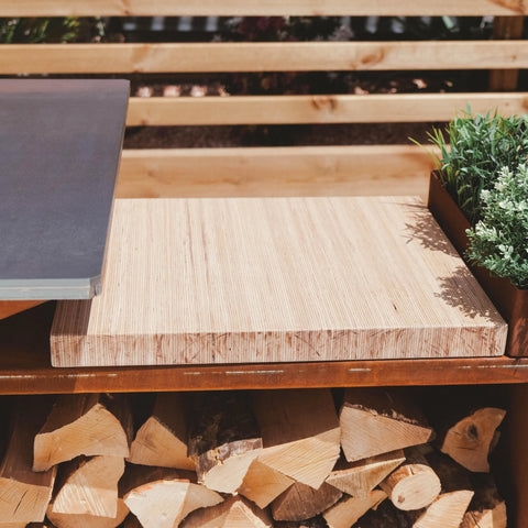 BRASERO ISLAND I80-SR CORTEN