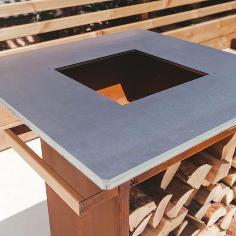 BRASERO ISLAND I80-SR CORTEN